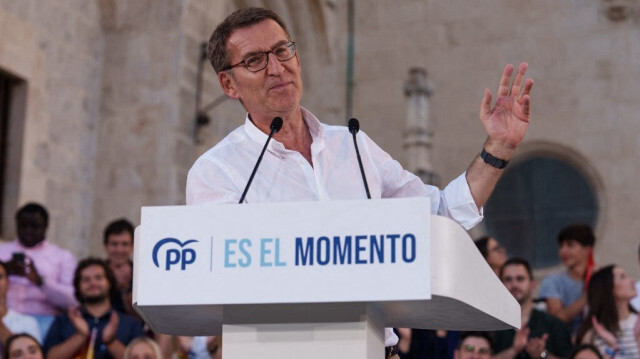 Alberto Núñez Feijóo, sénateur d’Espagne et président du Parti populaire. Crédit photo: CESAR MANSO / AFP