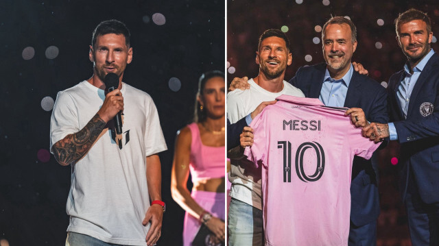 Lionel Messi coşkuyla karşılandı.