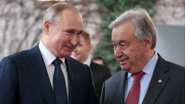 Vladimir Putin - Antonio Guterres