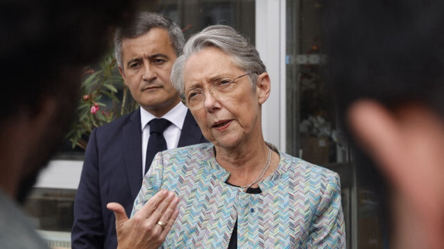 La Première ministre française, Élisabeth Borne. Crédit photo: GEOFFROY VAN DER HASSELT / POOL / AFP