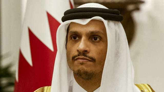 Le ministre qatari des Affaires étrangères, Mohammed bin Abdulrahman bin Jassim al-Thani. Crédit photo: KARIM JAAFAR / AFP