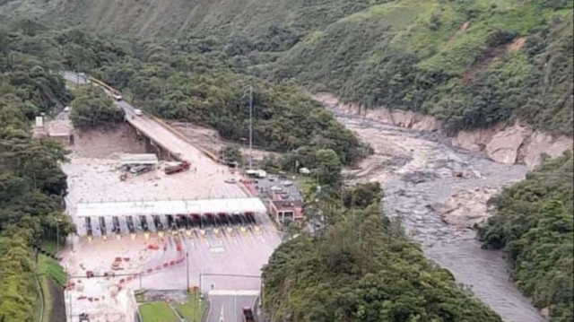 Crédit photo: Polycopié / UNGRD colombien / AFP