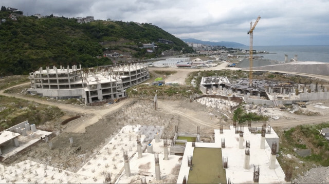  Trabzon Şehir Hastanesi'nin inşası hızla devam ediyor.