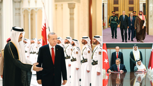 Cumhurbaşkanı Recep Tayyip Erdoğan’ın, Körfez turunun ikinci durağı Katar oldu.