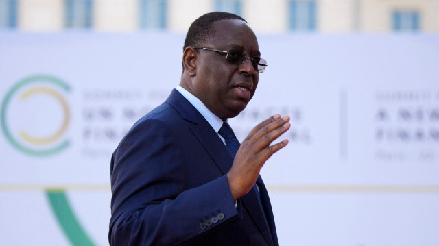 Macky Sall, ancien président de l'Union africaine. Crédit photo: Lewis Joly / POOL / AFP