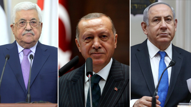 Cumhurbaşkanı Erdoğan, Mahmud Abbas ve Binyamin Netanyahu'yu ağırlayacak.