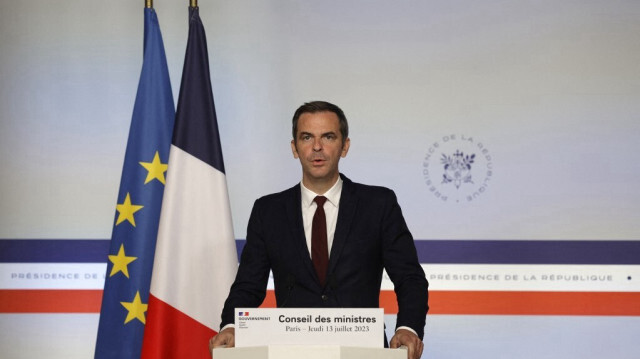 Le porte-parole du Gouvernement français, Olivier Véran. Crédit photo: GEOFFROY VAN DER HASSELT / AFP
