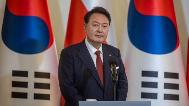 Le président sud-coréen, Yoon Suk Yeol. Crédit photo:  Wojtek RADWANSKI / AFP