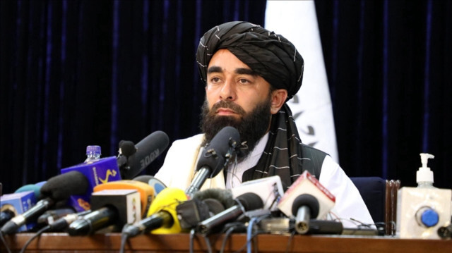 Taliban spokesman Zabihullah Mujahid