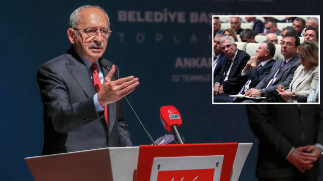 CHP Genel Başkanı Kemal Kılıçdaroğlu'nun belediye başkanları ile yaptığı toplantıda sert rüzgarlar esti.