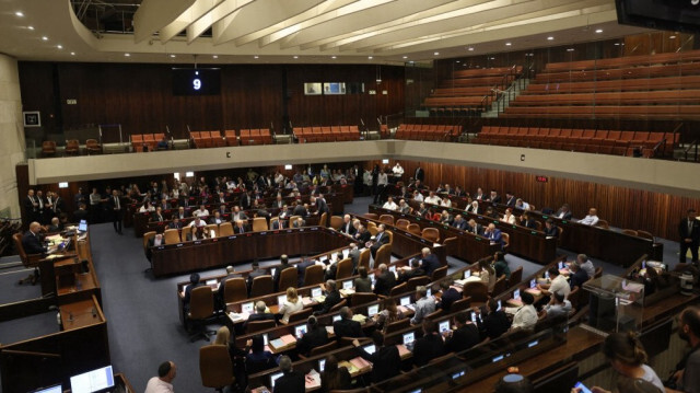 Le parlement israélien (Knesset), à Jérusalem. Crédit photo: RONALDO SCHEMIDT / AFP