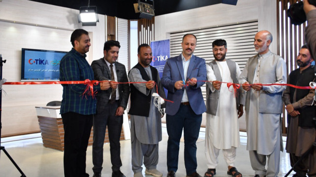 Empowering education in Afghanistan: TİKA supports new studios for Miraç TV