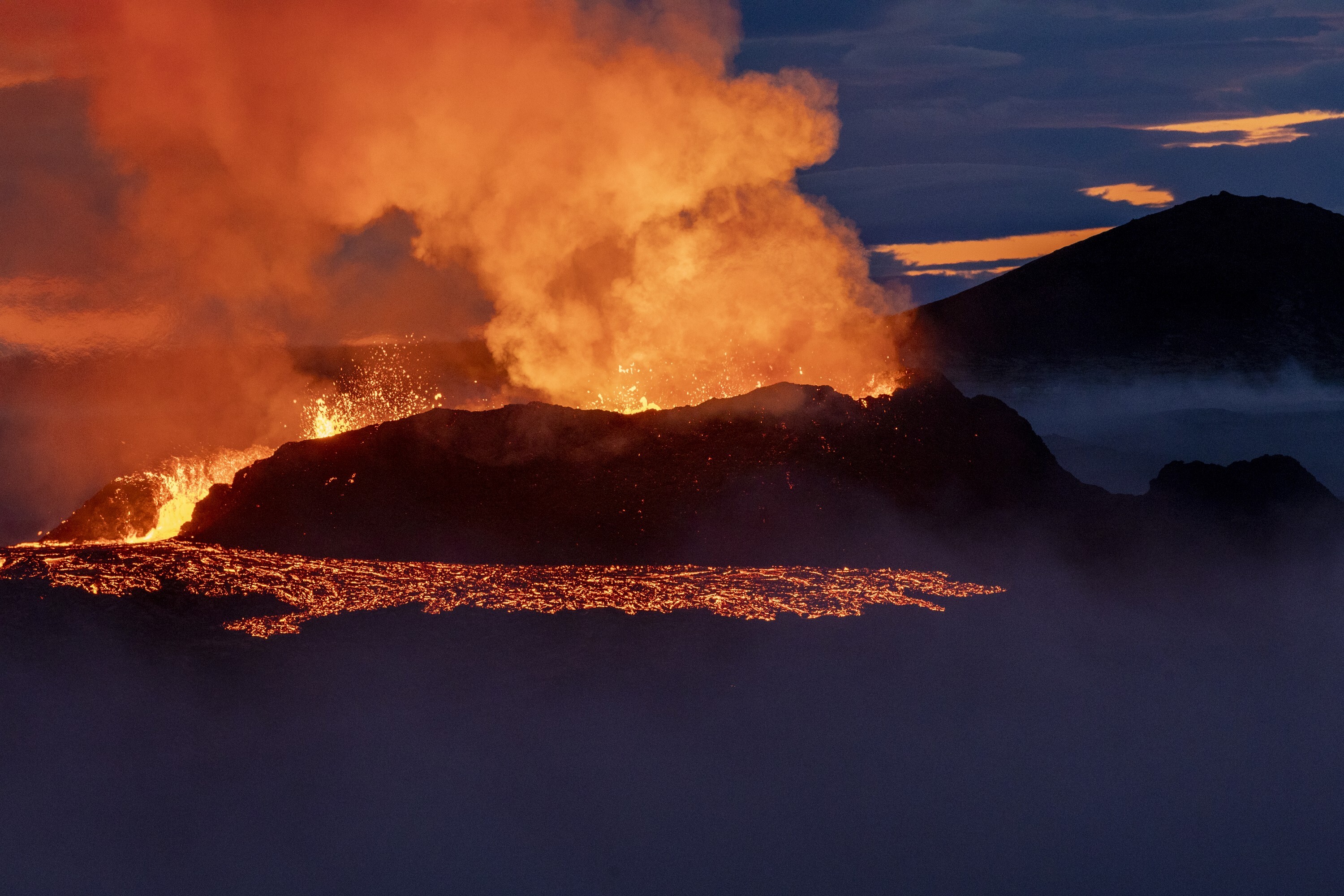 Mount Fagradalsfjall volcano erupts in Iceland