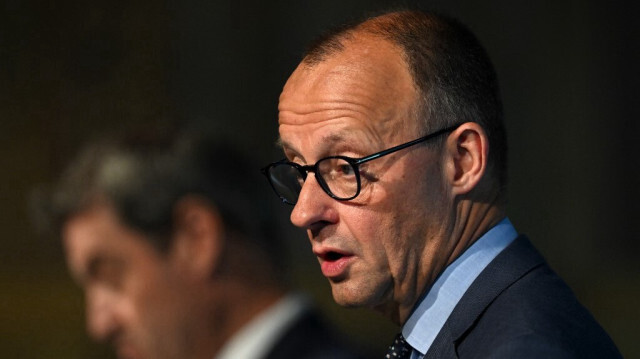 Le président de l'Union chrétienne-démocrate d'Allemagne CDU/CSU au Bundestag, Friedrich Merz. Crédit photo: CHRISTOF STACHE / AFP
