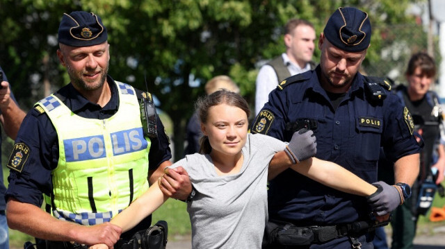 La militante écologiste suédoise, Greta Thunberg. Crédit photo: ANDREAS HILLERGREN / TT NEWS AGENCY / AFP
