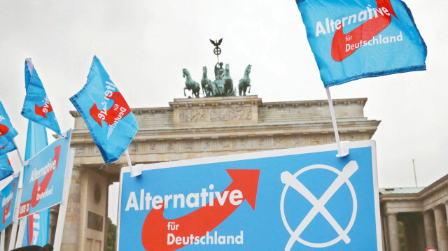 AfD partisi.