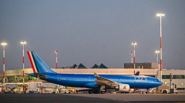 Un Airbus d'Air Italia. Crédit photo: Andreas SOLARO / AFP