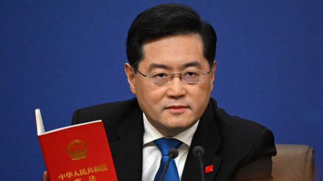 L'ex ministre chinois des Affaires étrangères, Qin Gang. Crédit photo: NOEL CELIS / AFP