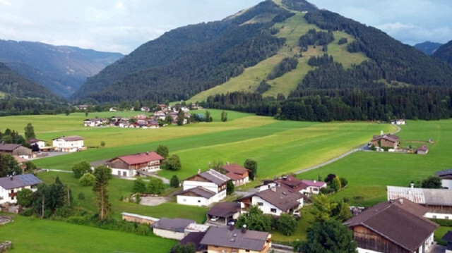Austria's popular touristic and air sports destination: Kossen