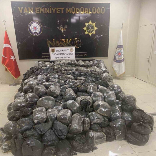 MSB: Van hudut hattında 2 ton esrar ele geçirildi