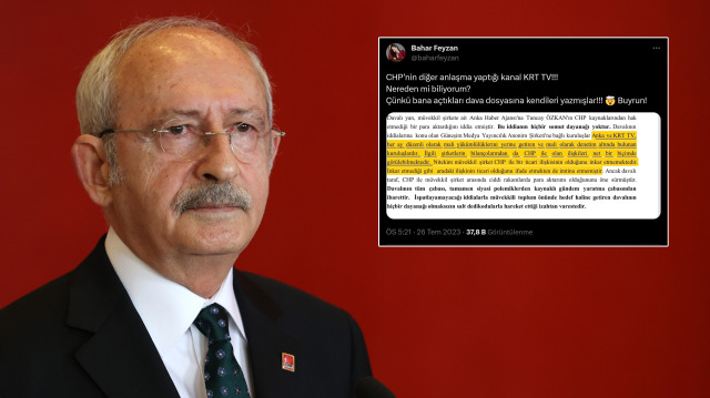 CHP Genel Başkanı Kemal Kılıçdaroğlu'nun KRT TV'ye de para karşılığında haber yaptırdığı belgelendi.