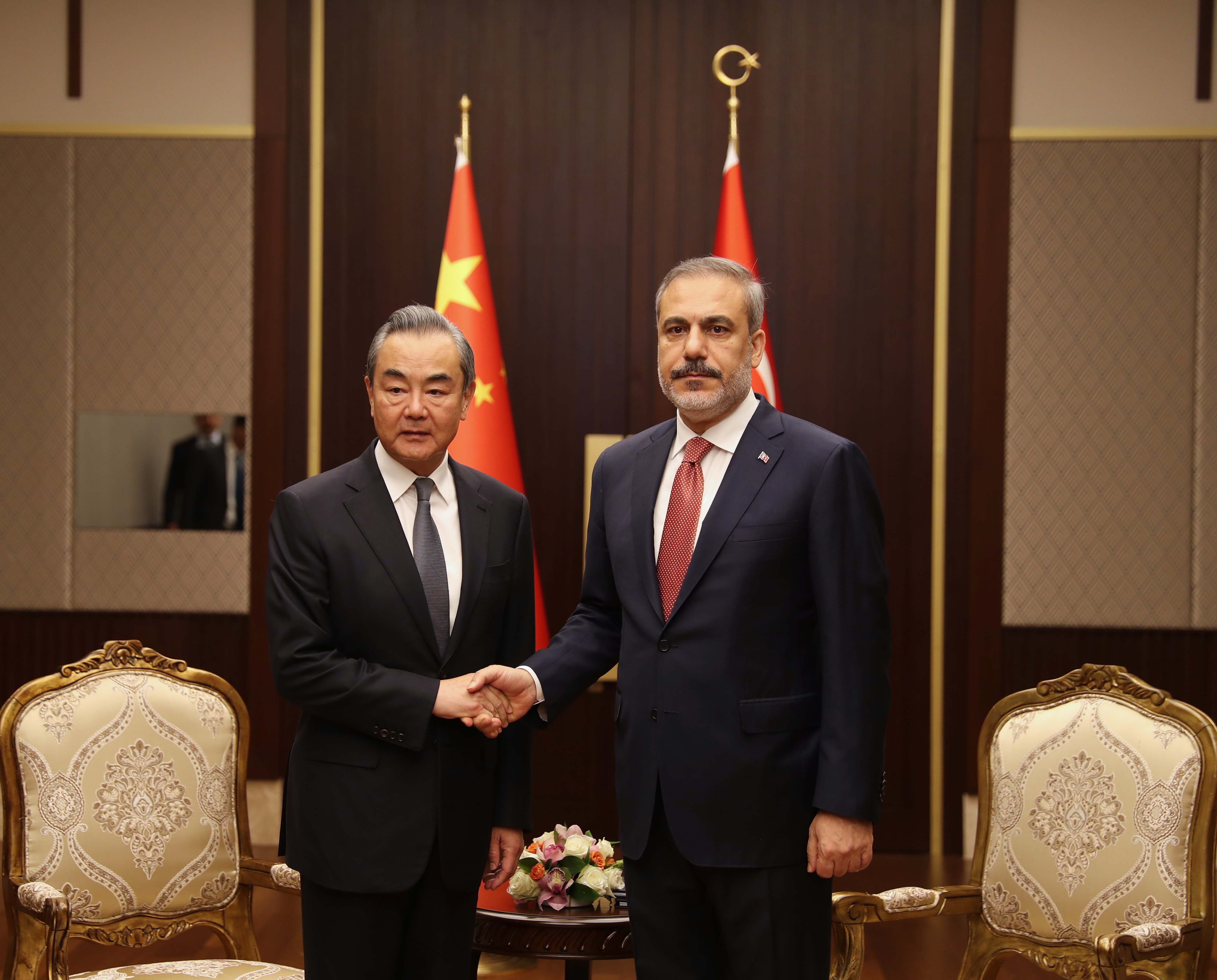 Hakan Fidan - Vang Yi meeting in Ankara