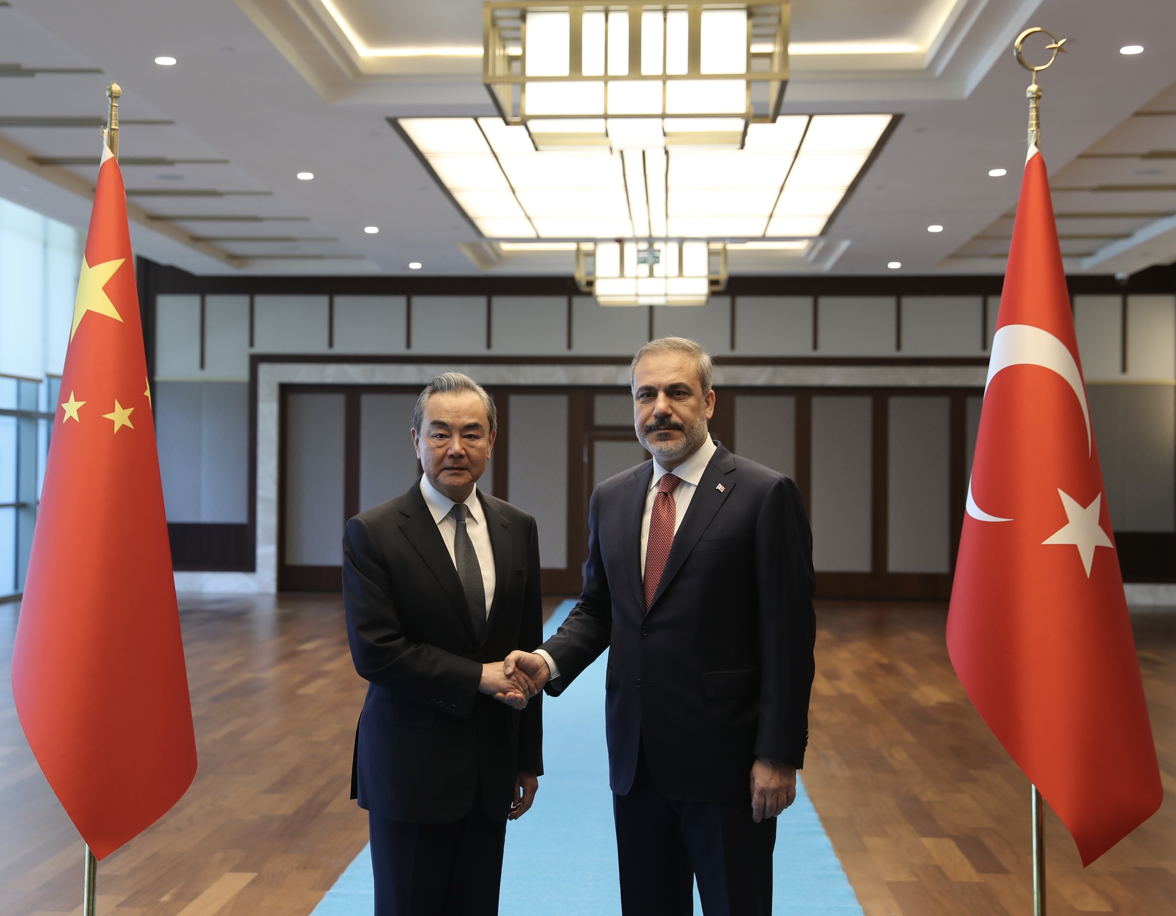 Hakan Fidan - Vang Yi meeting in Ankara