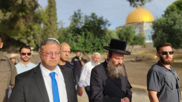 Le ministre israélien de la Sécurité nationale, d'extrême droite, Itamar Ben-Gvir. Crédit photo: MINHELET HAR-HABAIT (TEMPLE MOUNT ADMINISTRATION) / AFP / ARCHIVE