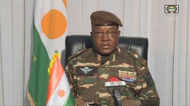 Le général Abdourahamane Tchiani, "le nouvel homme fort" du Niger. Crédit photo: ORTN - Télé Sahel / AFP