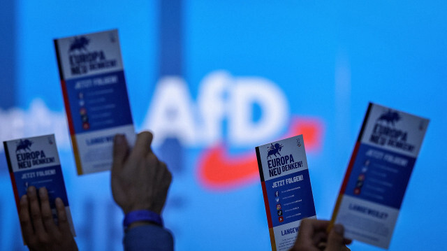 L'Alternative pour l'Allemagne (AfD), parti d'extrême droite. Crédit photo: Ronny HARTMANN / AFP