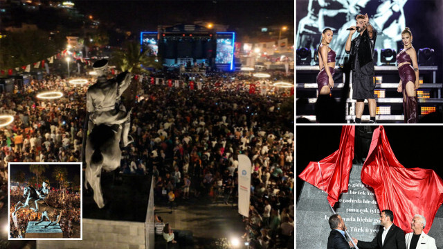 CHP'li Antalya Belediyesi'nin açılışını yaptığı heykel 40 milyon TL'ye mal oldu. 