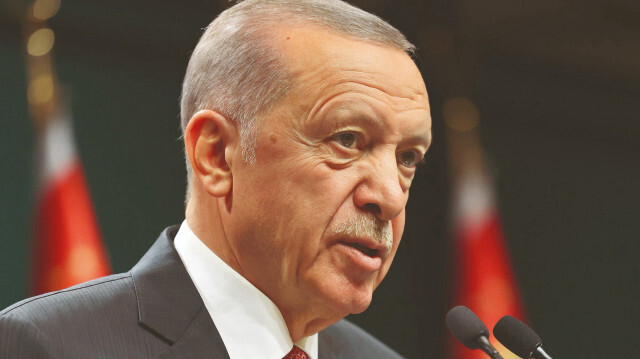 Cumhurbaşkanı Recep Tayyip Erdoğan.