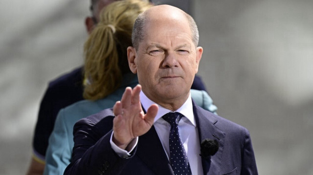 Le Chancelier fédéral d'Allemagne, Olaf Scholz. Crédit photo: JOHN MACDOUGALL / AFP