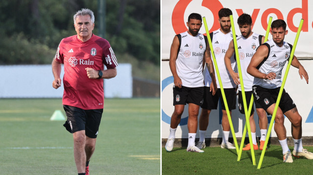 Beşiktaş'ta çalışmalar devam ediyor