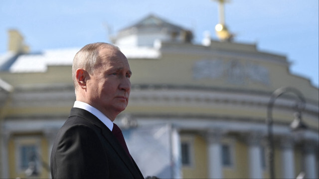 Le président de la fédération de Russie, Vladimir Poutine. Crédit photo: Alexander KAZAKOV / POOL / AFP