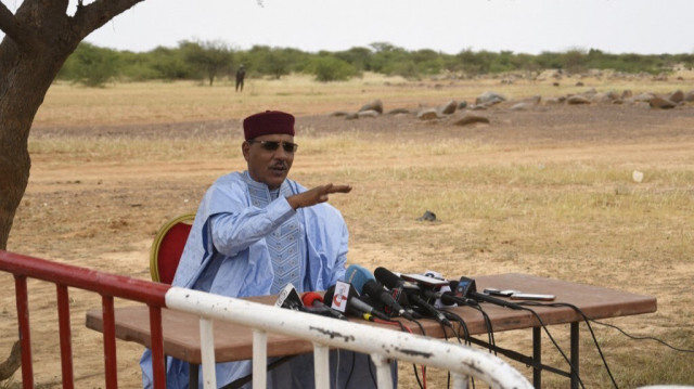 L'ancien président du Niger, Mohamed Bazoum. Crédit photo: BOUREIMA HAMA / AFP