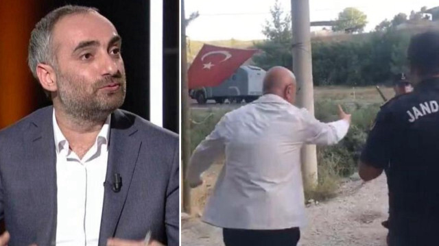 İsmail Saymaz, CHP Şanlıurfa Milletvekili Mahmut Tanal'ın jandarma astsubayını kovaladığı görüntülere tepki gösterdi. 