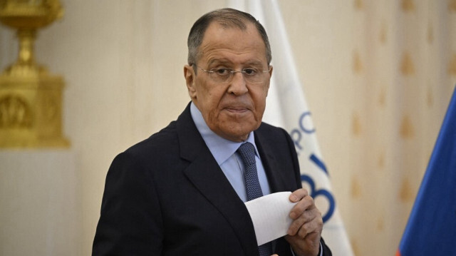 Le ministre russe des Affaires étrangères, Sergueï Lavrov. Crédit photo: ALEXANDER NEMENOV / AFP
