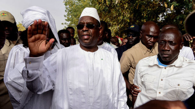 Le Président du Sénégal et ancien président de l'Union africaine, Macky Sall. Crédit photo: SEYLLOU / AFP