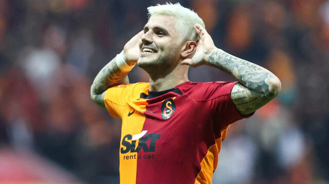 Icardi, Süper Lig'de attığı 22 golle Galatasaray'ın şampiyonluğunda başrolü oynadı. 