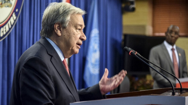 Le Secrétaire général des Nations Unies, Antonio Guterres. Crédit photo: Journal Trinidad Express / AFP