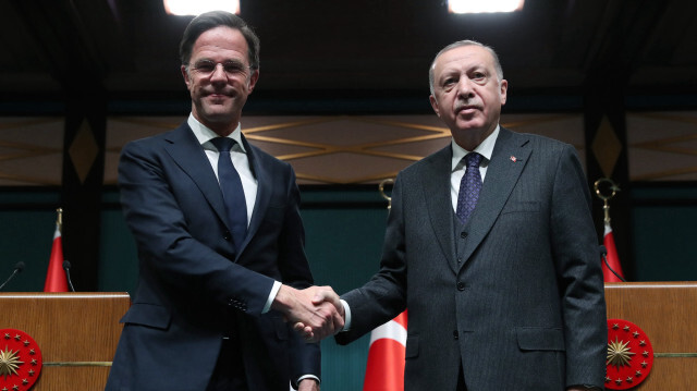 Arşiv - Cumhurbaşkanı Erdoğan Hollanda Başbakanı Mark Rutte ile bir telefon görüşmesi gerçekleştirdi.