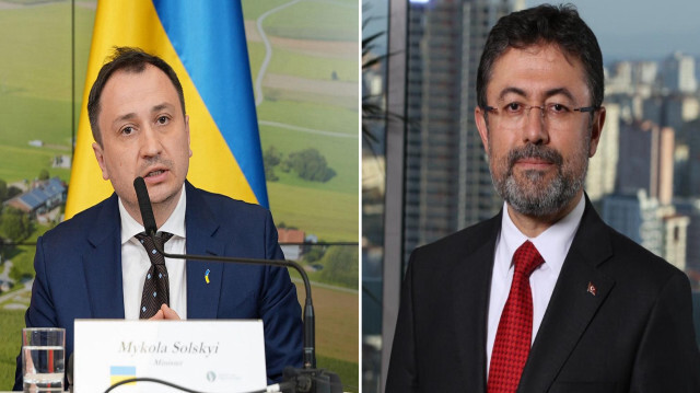 Tarım ve Orman Bakanı İbrahim Yumaklı ve Ukrayna Tarım Politikası ve Gıda Bakanı Mykola Solskyi