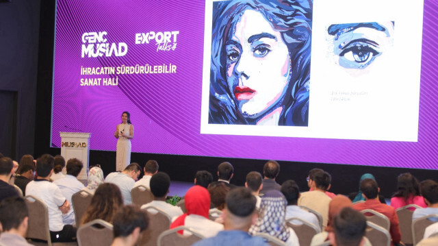Deniz Sağdıç explores sustainable art in Genç MÜSİAD Export Talks