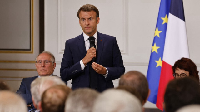 Le président de la République française, Emmanuel Macron. Crédit photo: LUDOVIC MARIN / POOL / AFP
