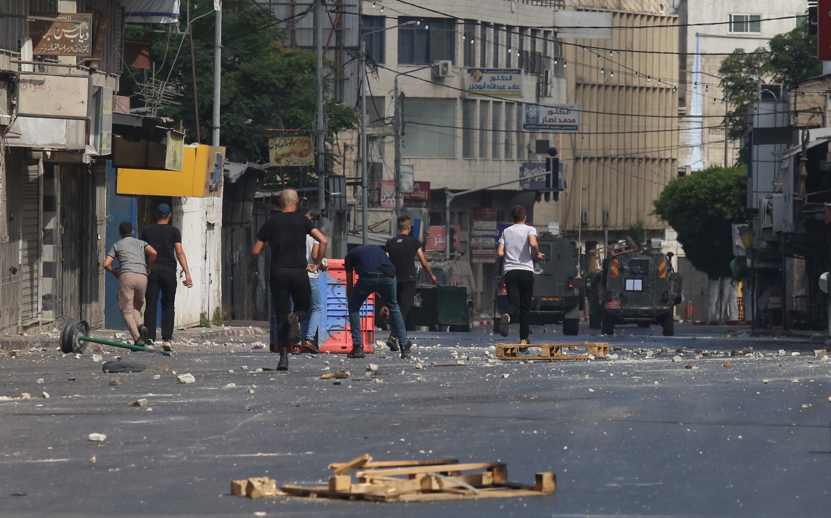 Israeli forces raided the Old City of Nablus