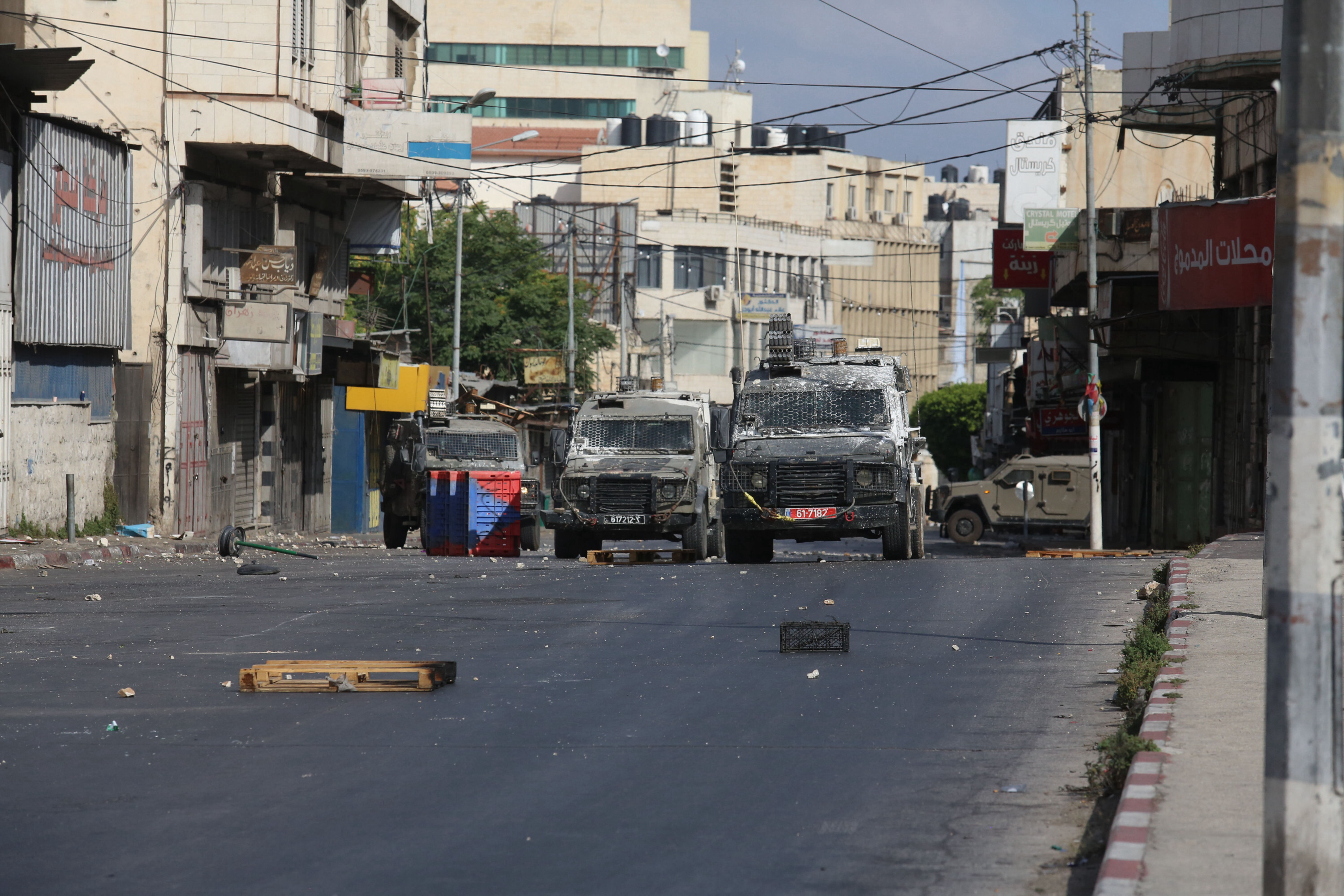 Israeli forces raided the Old City of Nablus