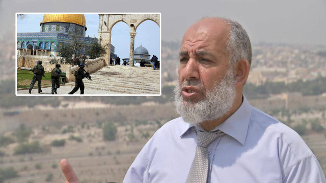 Kudüs İslami Vakıflar İdaresi Başkan Yardımcısı Şeyh Nacih Bukeyrat.