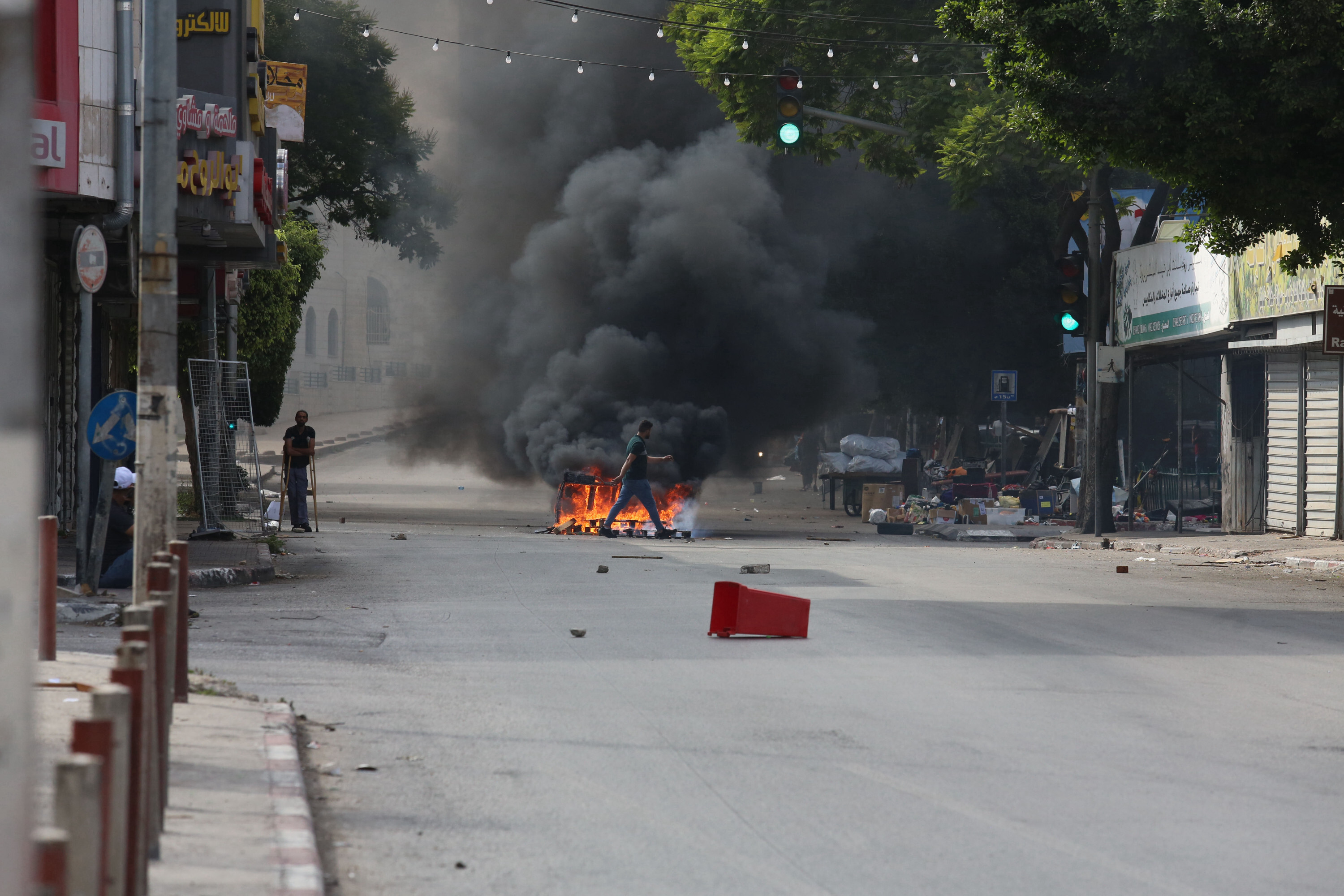 Israeli forces raided the Old City of Nablus