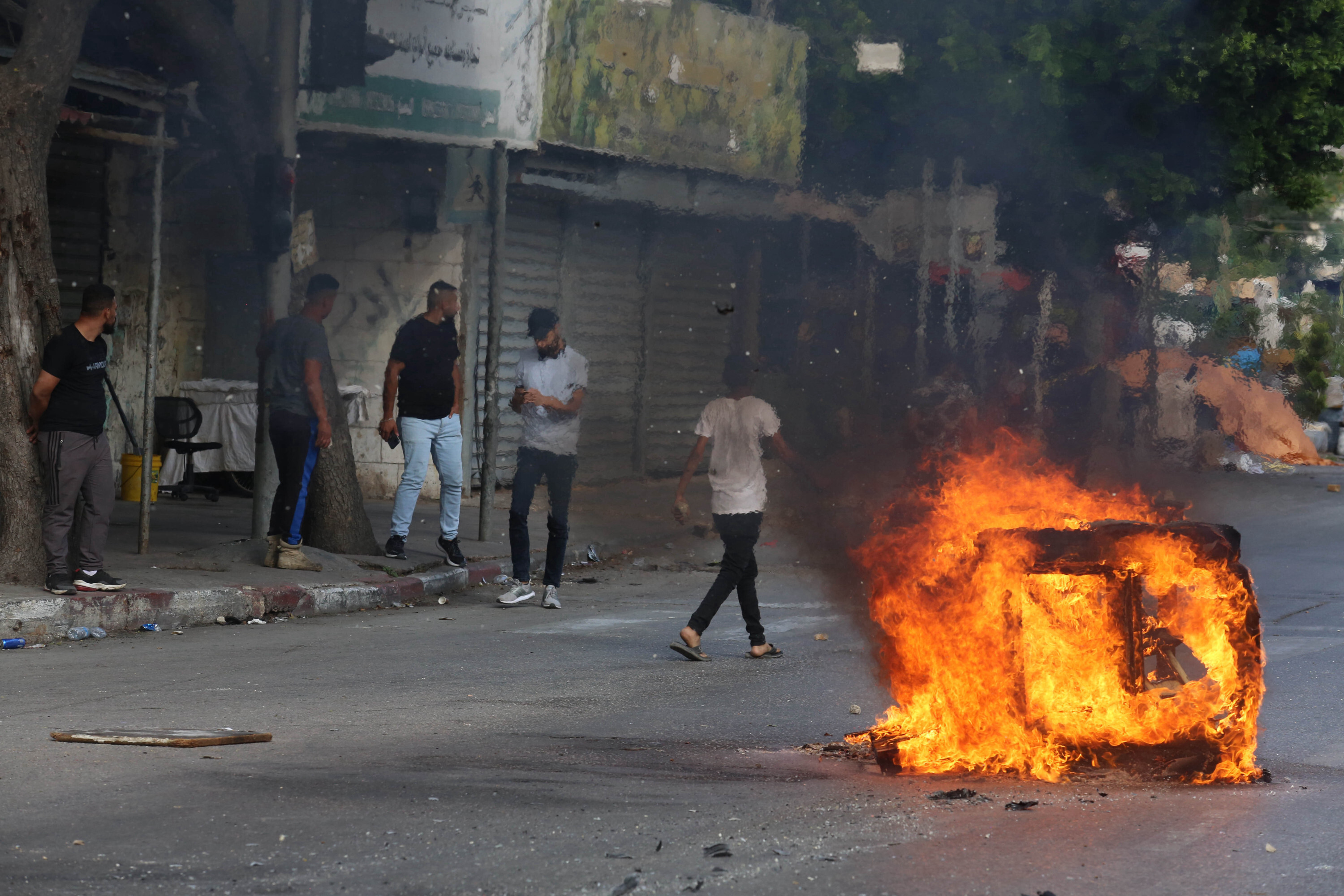 Israeli forces raided the Old City of Nablus